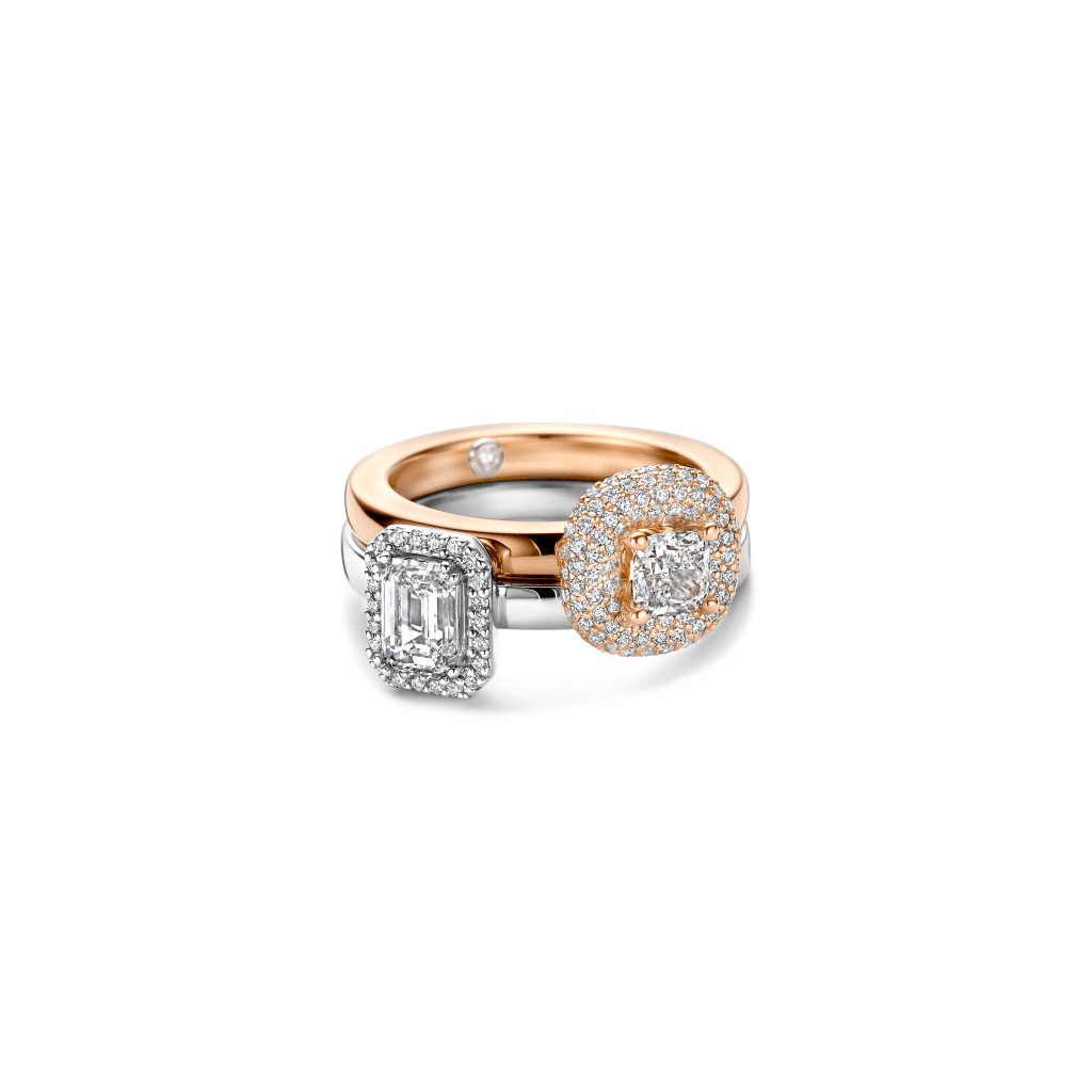 Schaap en Citroen Diamonds ring witgoud met diamant - #12