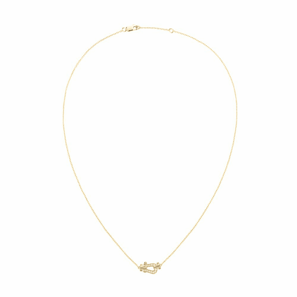 Fred Force 10 collier geelgoud met diamant - 7B0279-000 - #2