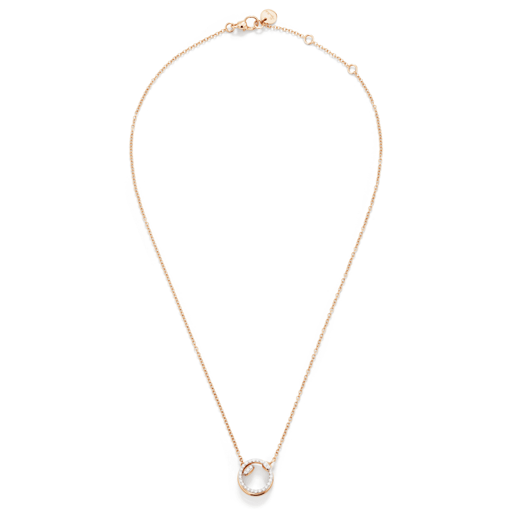 Pomellato Pomellato Together collier roodgoud met diamant - PCC5013 O7WHR DB000 - #4