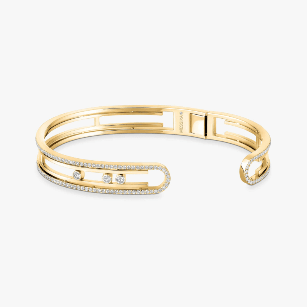 Messika Move 10th armband geelgoud met diamant - 11426-YG - #6