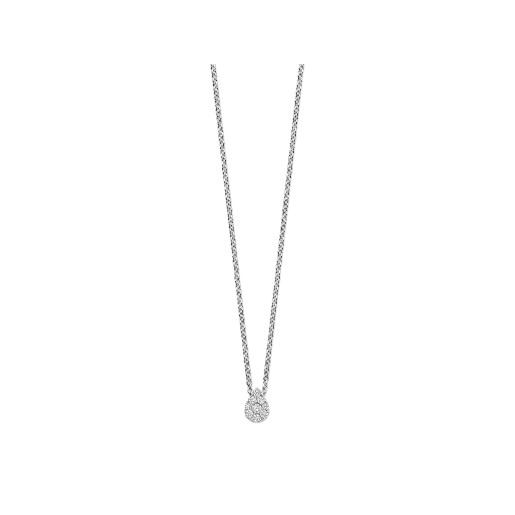 Schaap en Citroen Diamonds collier witgoud met diamant - #3