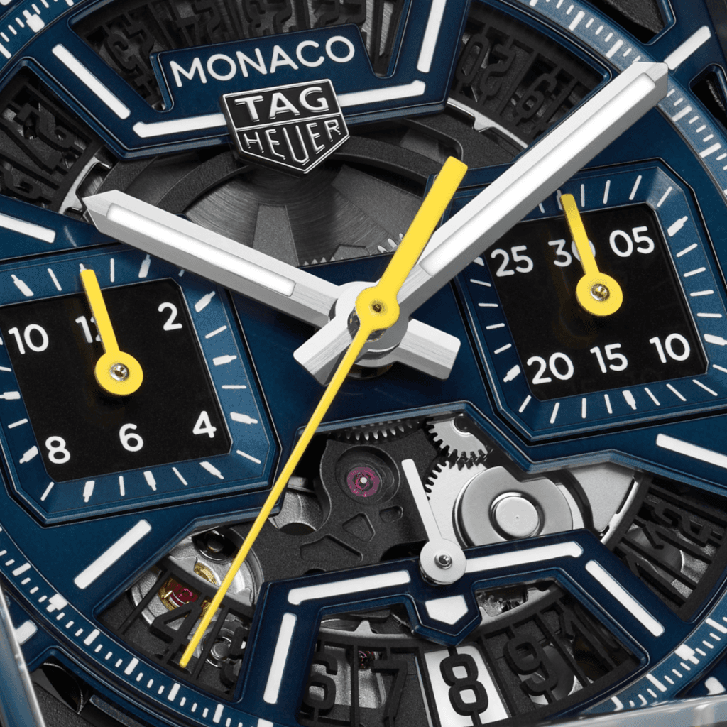 TAG Heuer Monaco Chronograph Skeleton Dark Blue 39mm - CBL2188.FT6261 - #3
