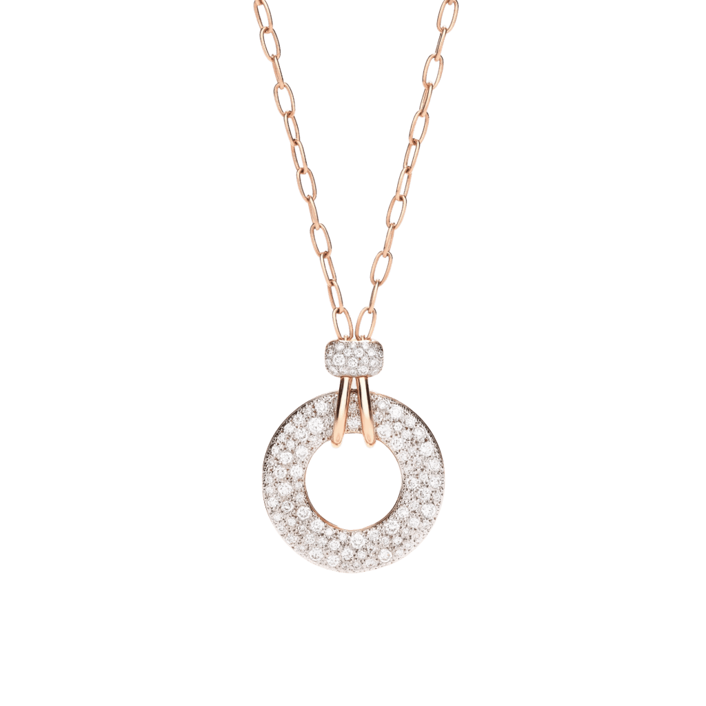 Pomellato Iconica collier roodgoud met diamant - PCC4042 O7WHR DB000 - #1