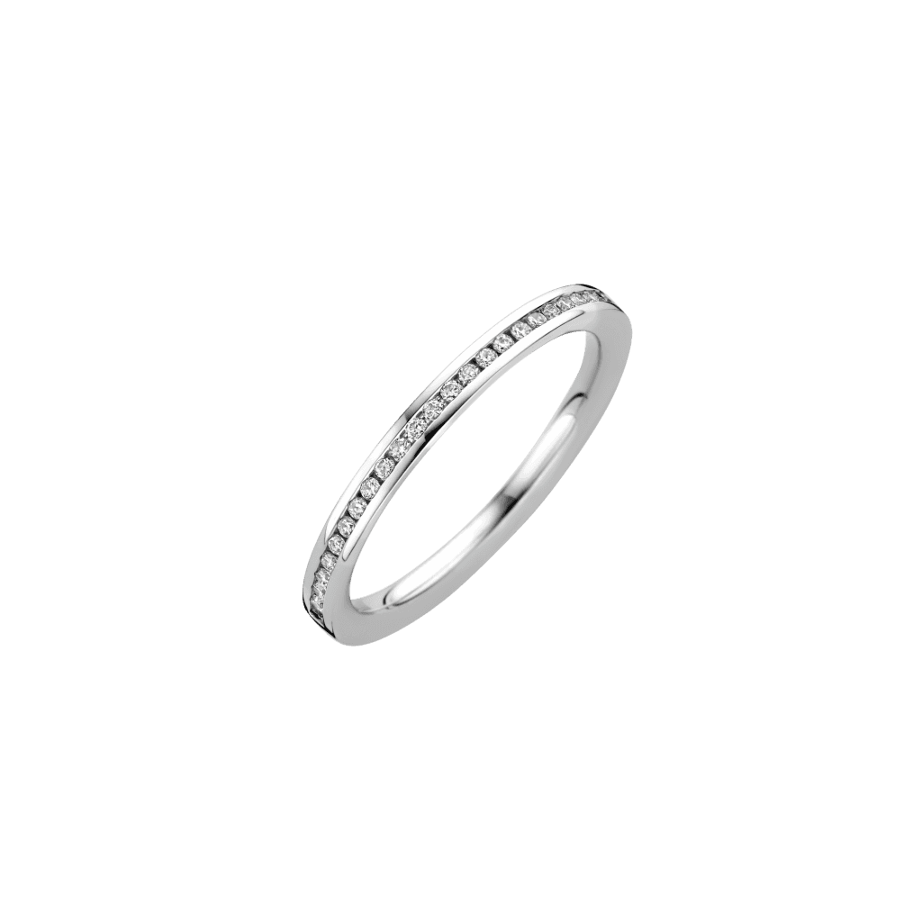 Trouwring Classic Love Collection witgoud - 247061 - #1