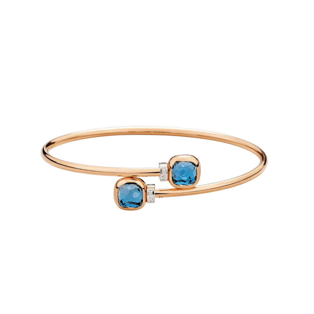 Pomellato Nudo Mini armband roodgoud met diamant - PBC5020 O6WHR DB0TL - #1