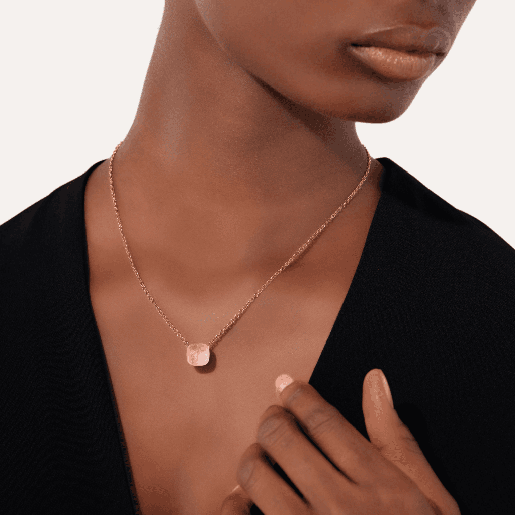 Pomellato Nudo collier roodgoud met chalcedoon - PCB6012 O6000 00CQR - #2