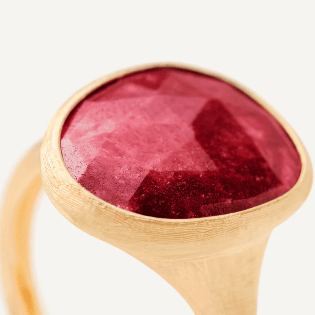 Marco Bicego Lunaria Color ring geelgoud met diversen kleurstenen - AB658-TUL01 - #2