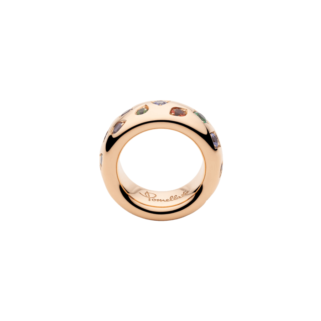 Pomellato Iconica ring roodgoud met diversen kleurstenen - PAB9011 O7000 000VA - #3