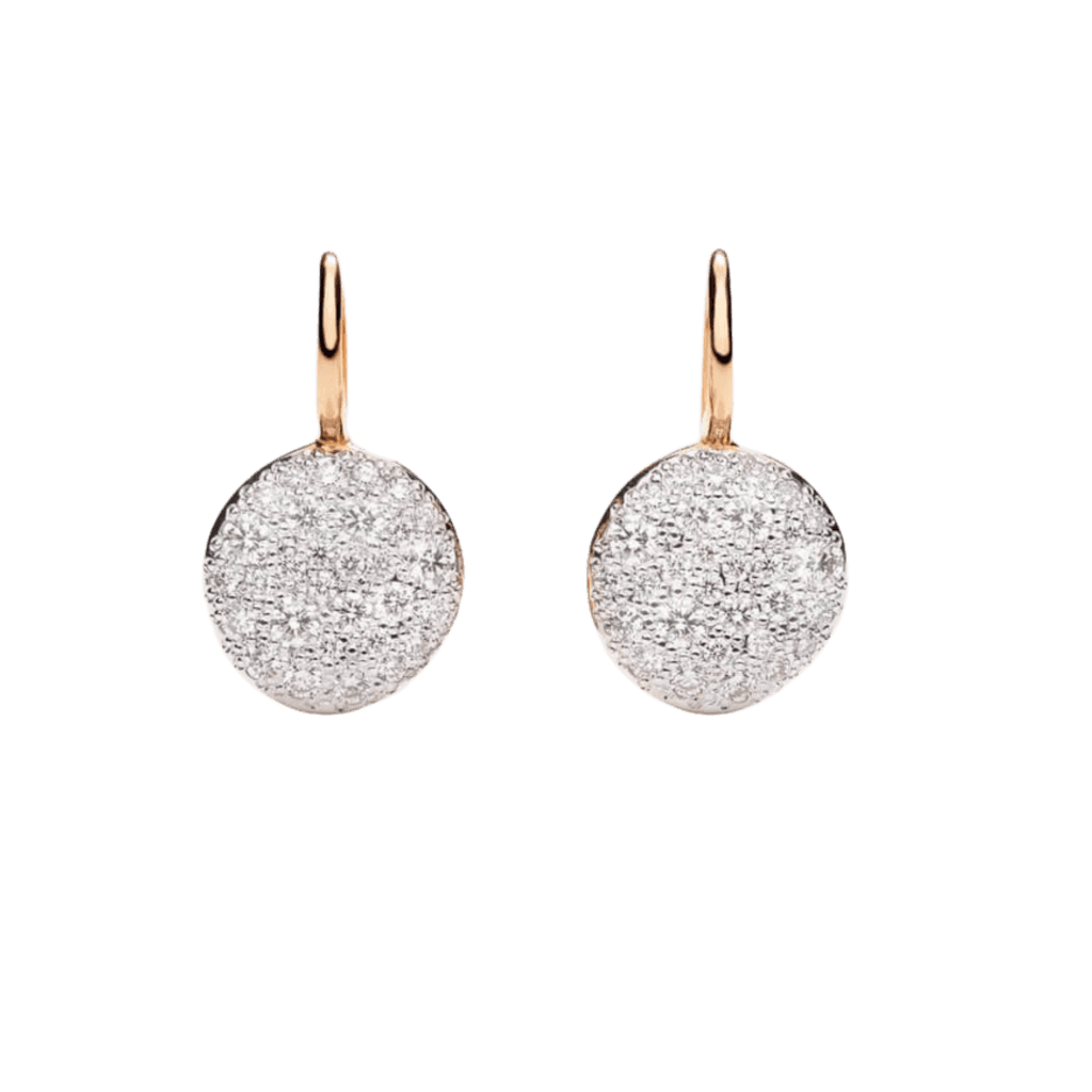 Pomellato Sabbia oorsieraad roodgoud met diamant - POB2041 O7000 DB000 - #1