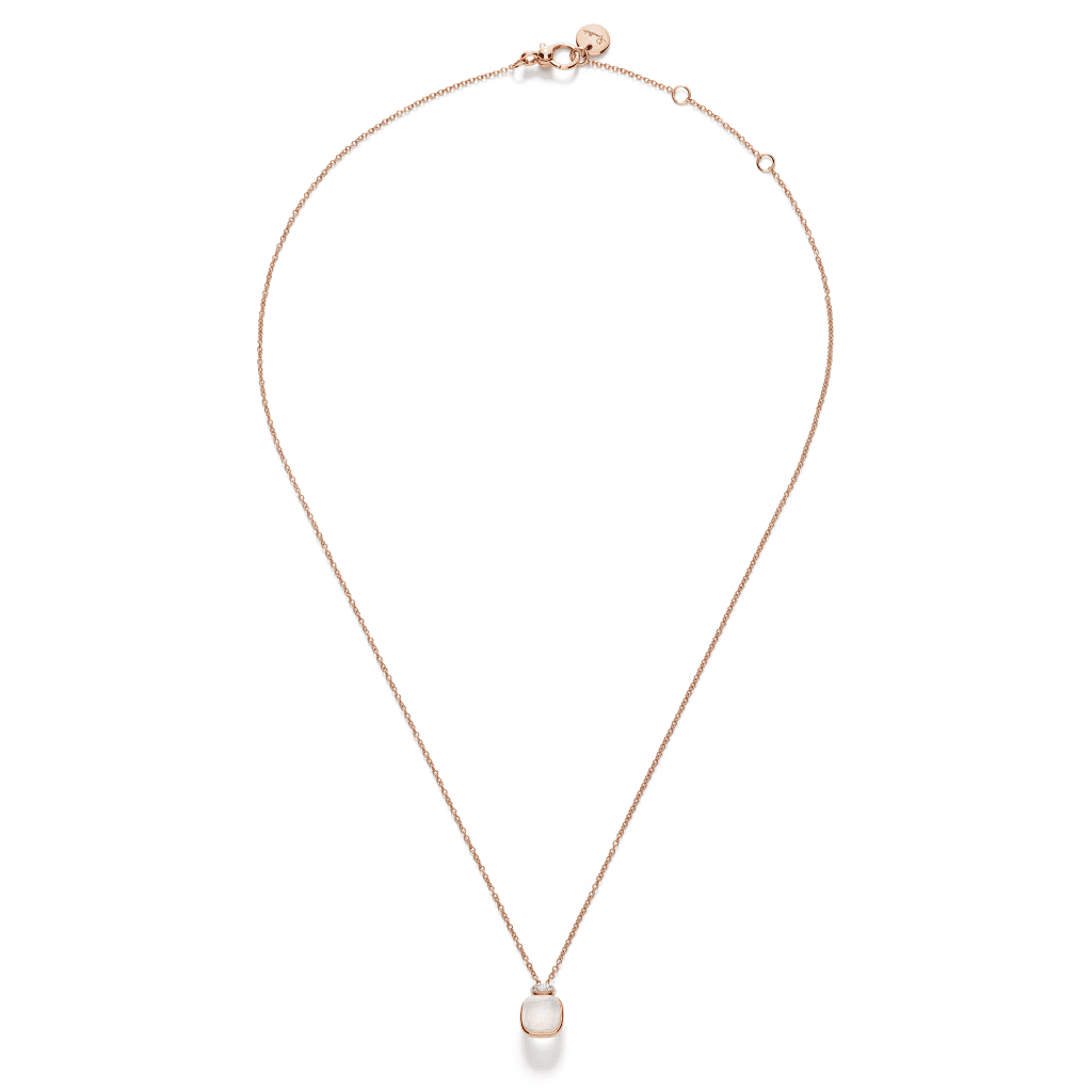 Pomellato Nudo collier roodgoud met diamant - PCC5020 O6WHR DBQLT - #5