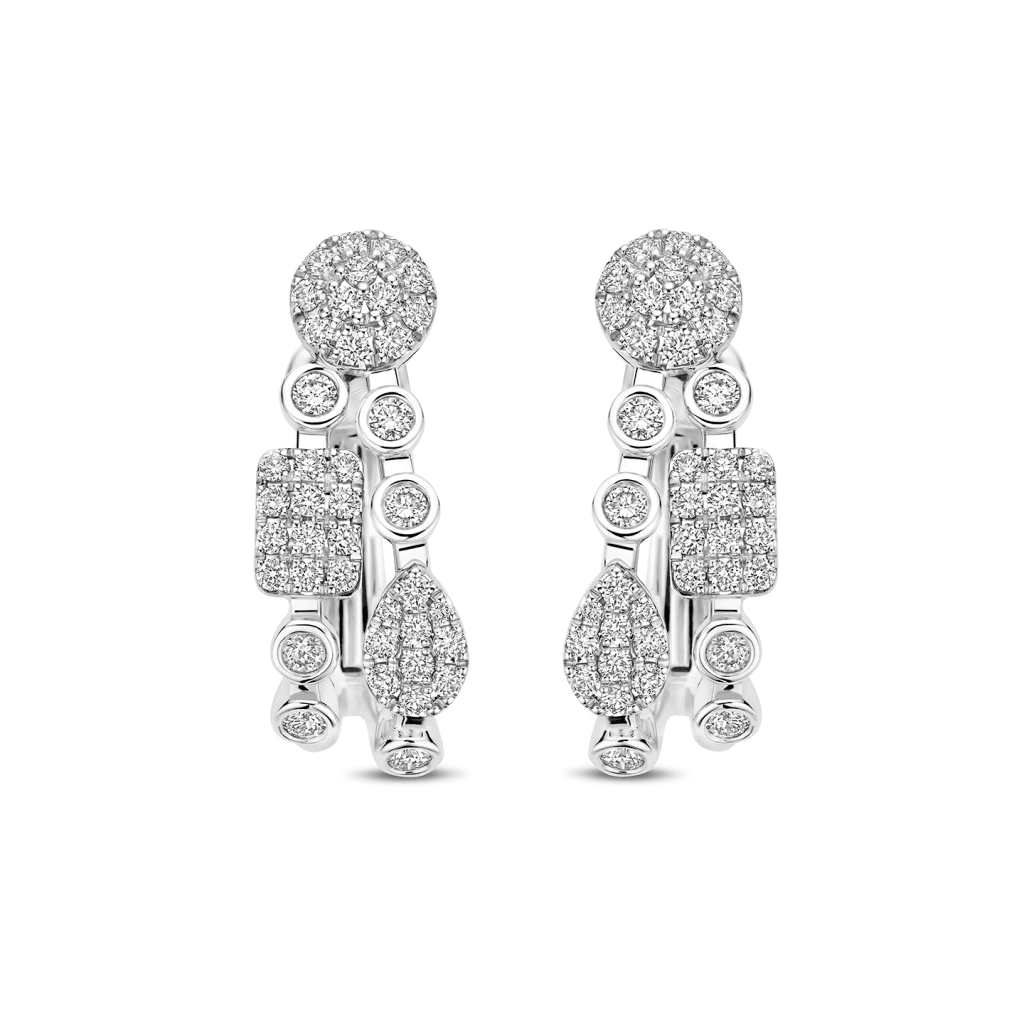 Tirisi Jewelry Venice oorsieraad witgoud - TE9346DW - #2