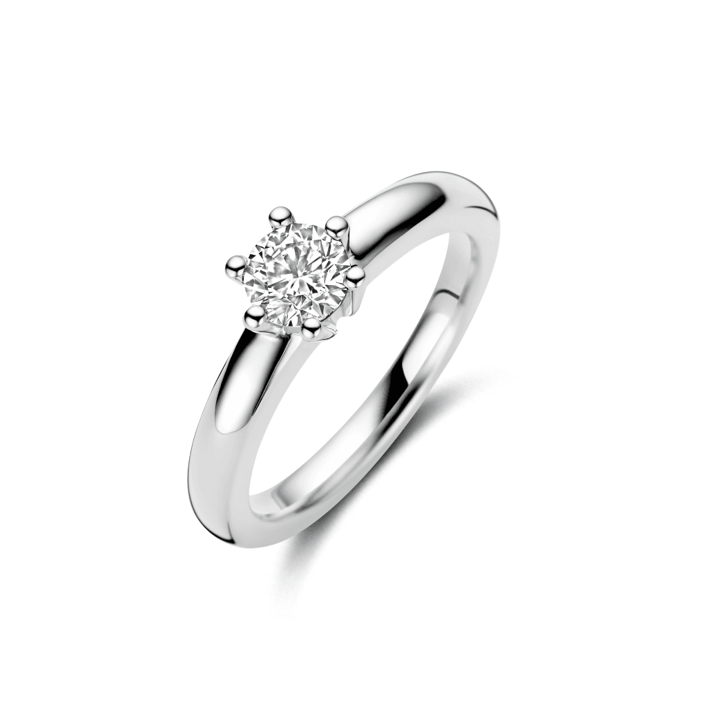 Schaap en Citroen Diamonds ring witgoud met diamant - #2