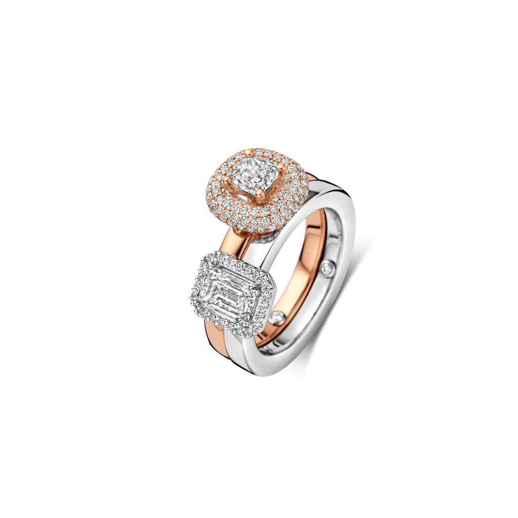 Schaap en Citroen Diamonds ring witgoud met diamant - #11