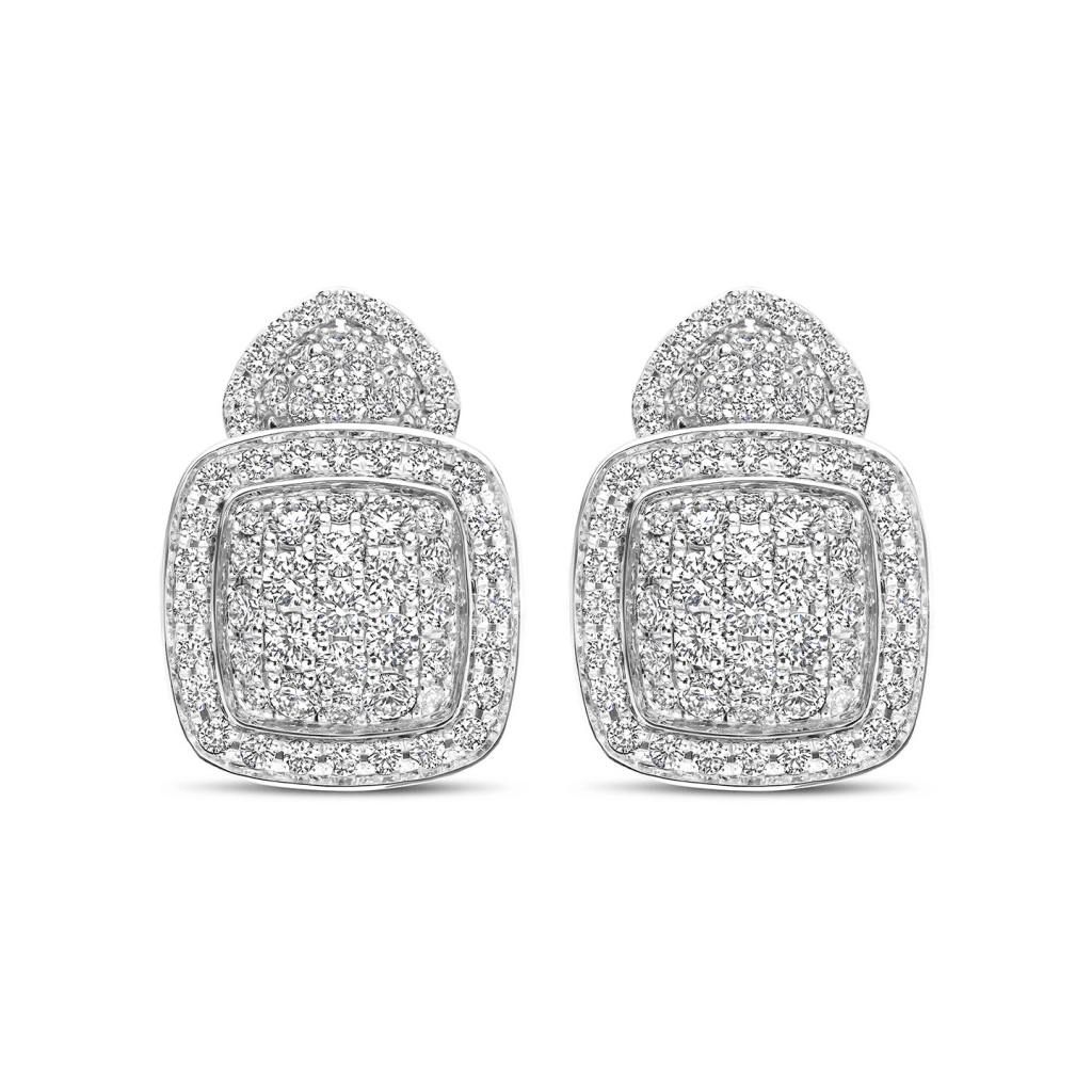Tirisi Jewelry Milano Tre oorsieraad witgoud - TE9349DW - #3