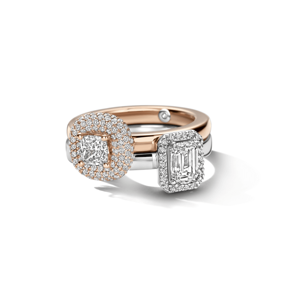 Schaap en Citroen Diamonds ring witgoud met diamant - #7