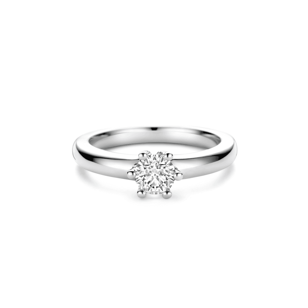 Schaap en Citroen Diamonds ring witgoud met diamant - #3