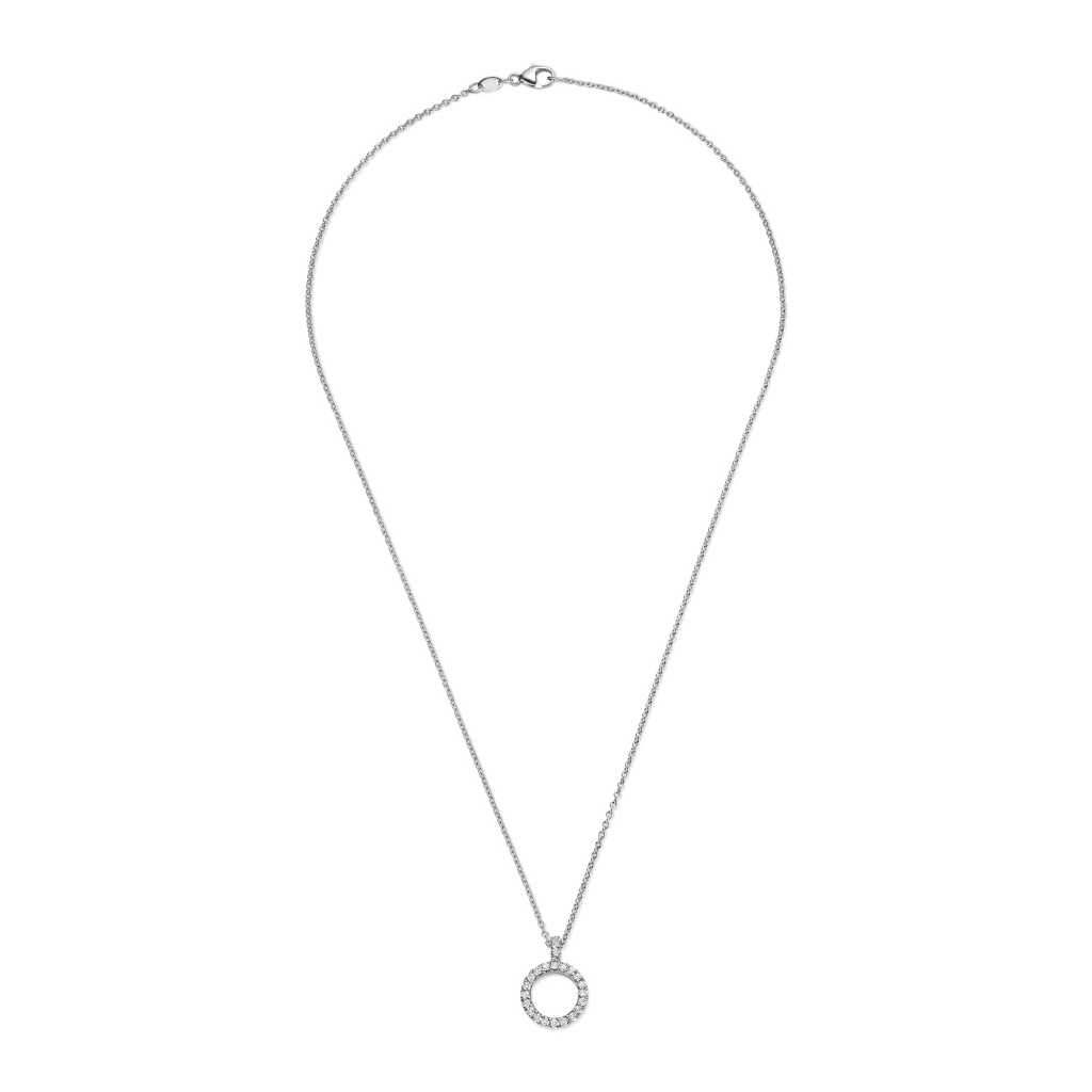 Schaap en Citroen Diamonds collier witgoud met diamant - #4