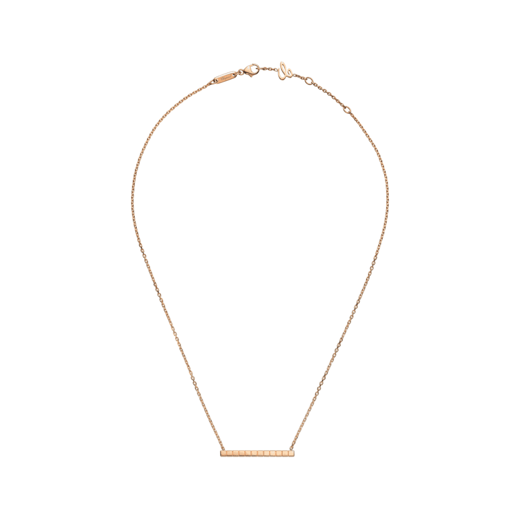 Chopard Ice Cube collier roodgoud - 817702-5001 - #2