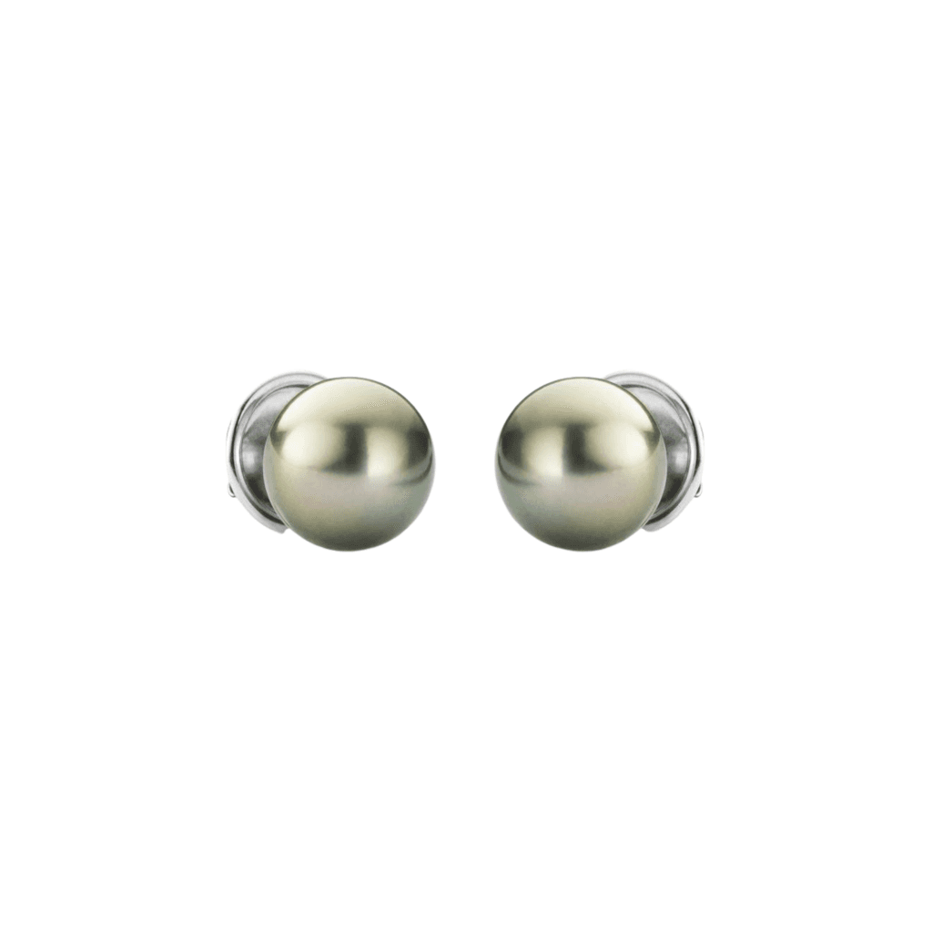 Schaap en Citroen Pearls oorsieraad witgoud met parel - #1