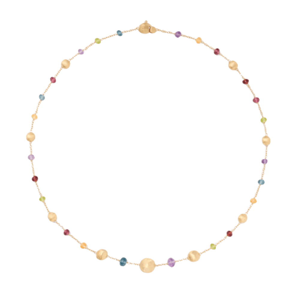 Marco Bicego Africa collier geelgoud met diversen kleurstenen - CB2281-L-MIX02 - #2