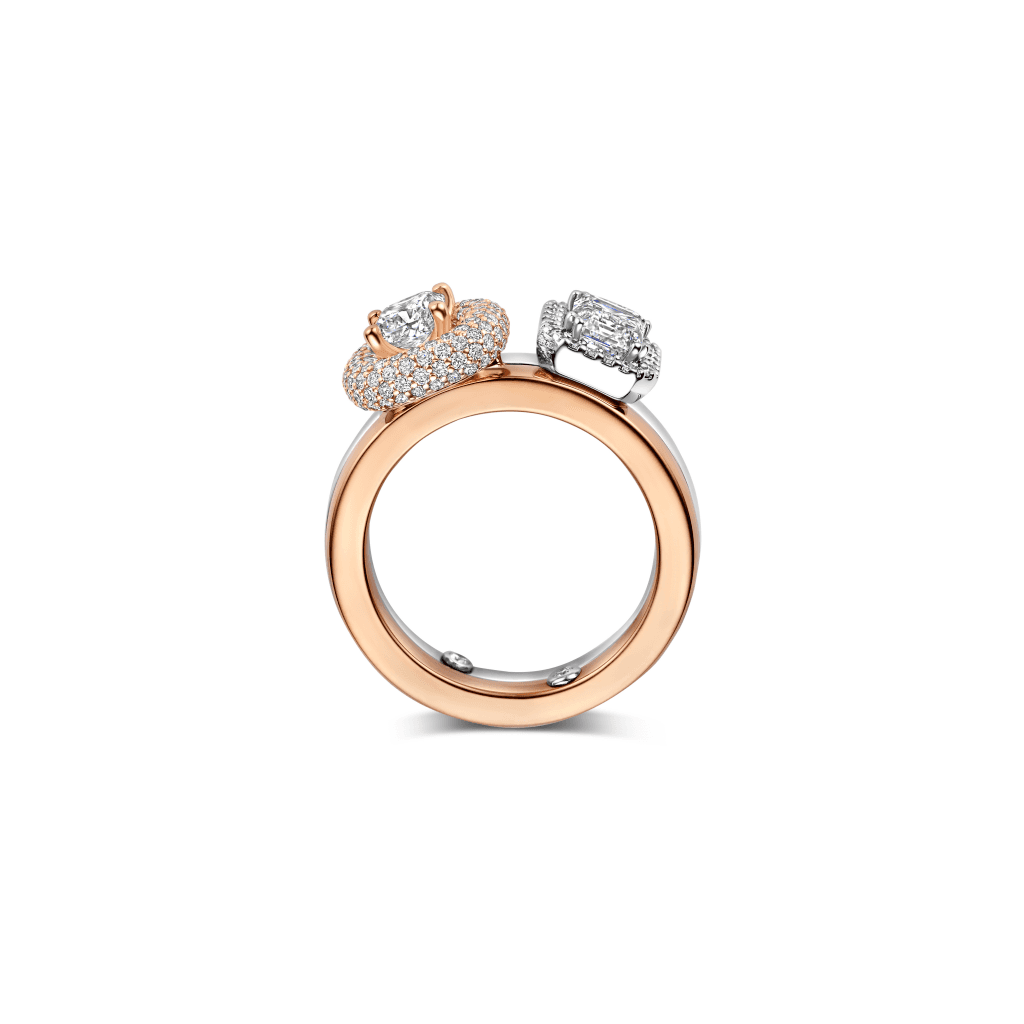 Schaap en Citroen Diamonds ring witgoud met diamant - #13