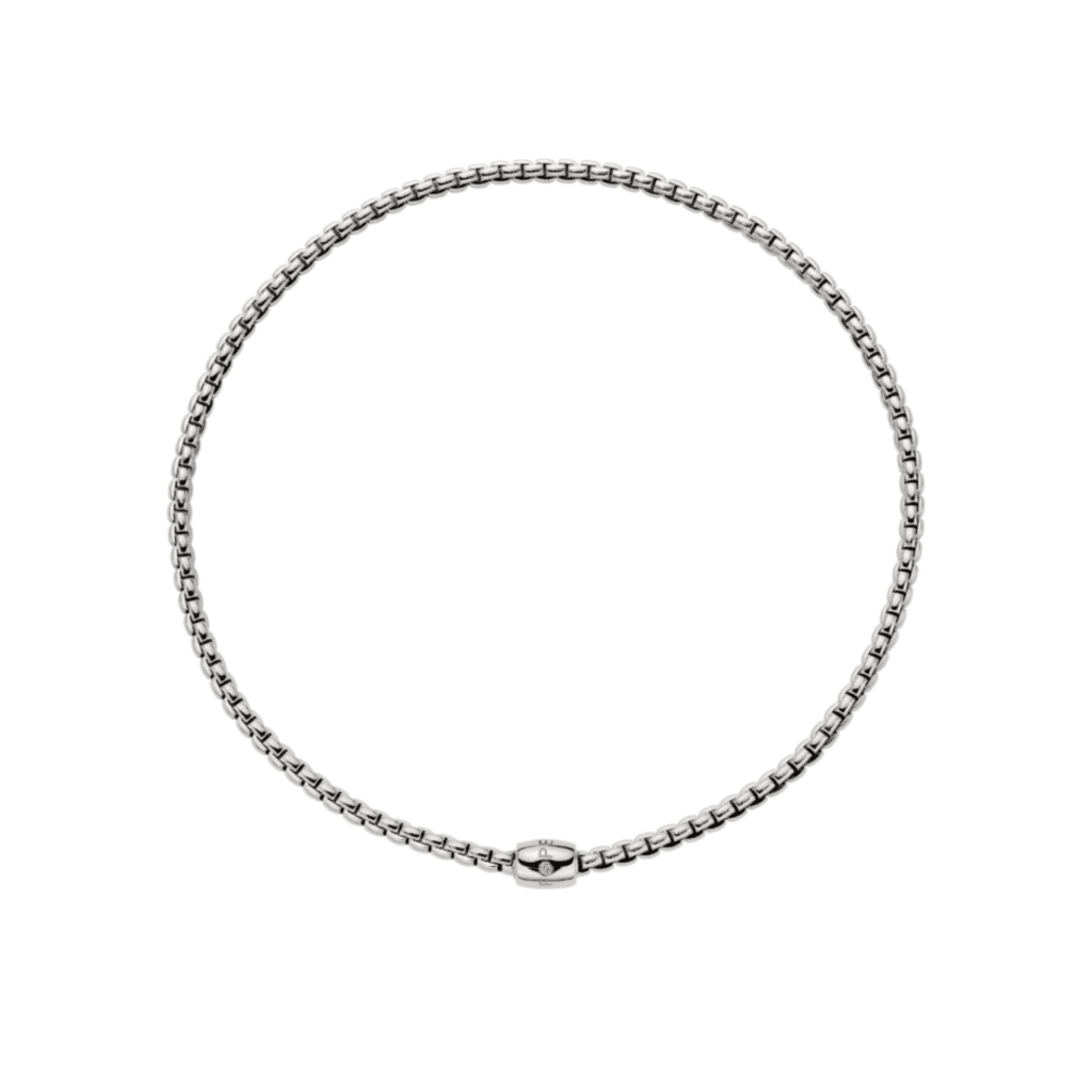 FOPE Prima collier witgoud met diamant - 07F01CX_BB_B_XBX_043 - #1