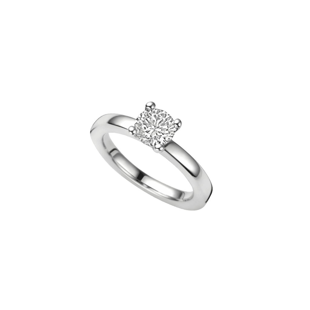 Schaap en Citroen Diamonds ring witgoud met diamant - #1