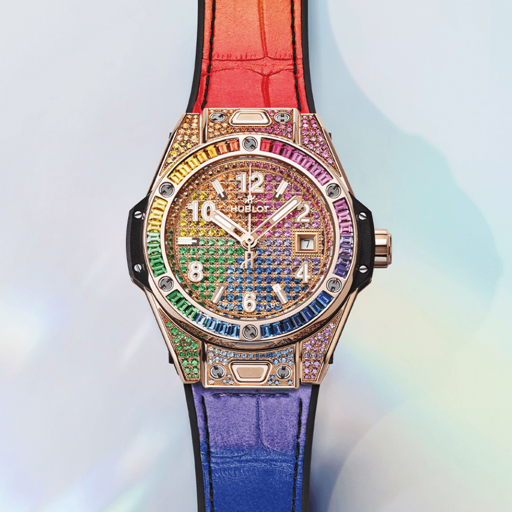 Hublot Big Bang One Click King Gold Rainbow 33mm - 485.OX.9900.LR.0999 - #6