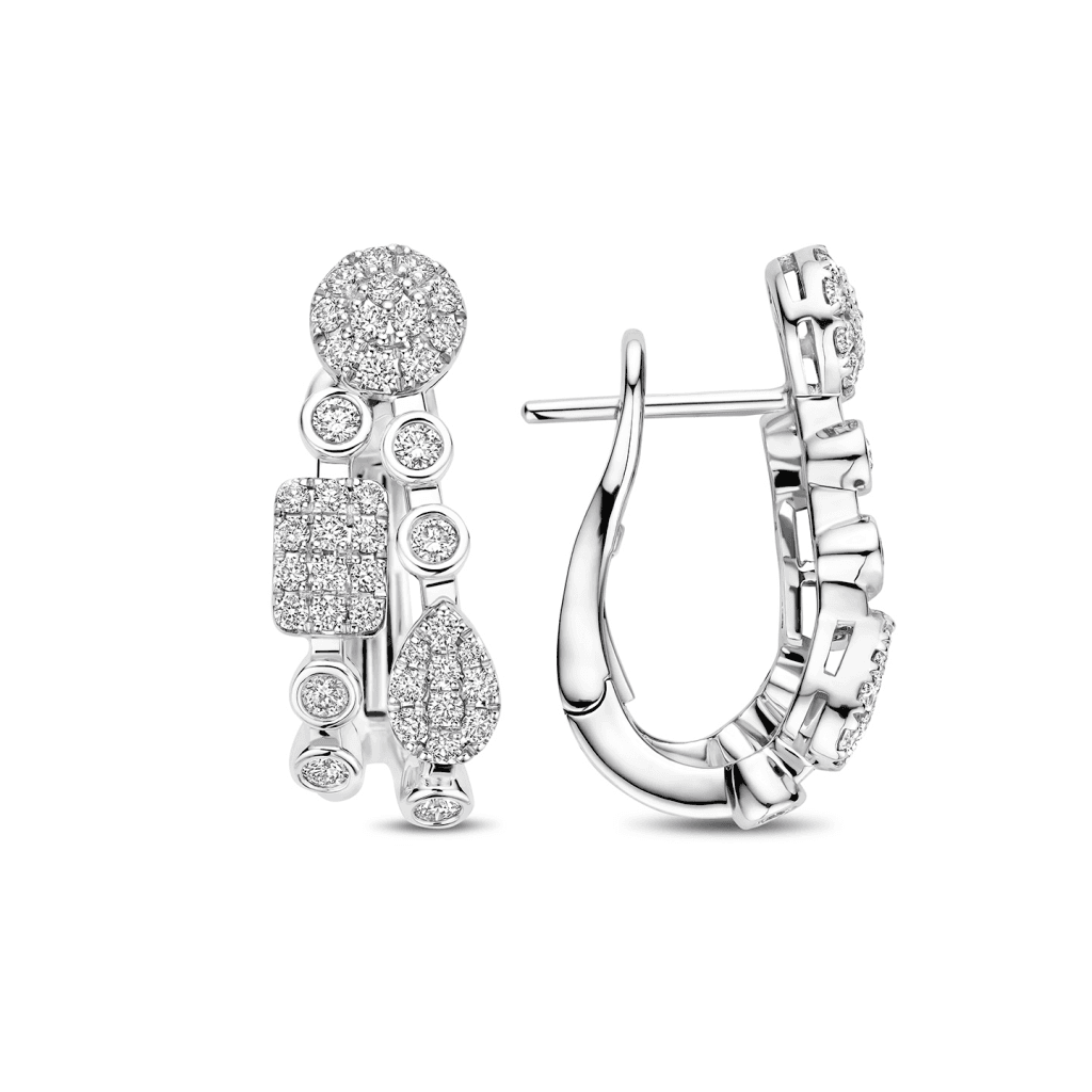 Tirisi Jewelry Venice oorsieraad witgoud - TE9346DW - #4