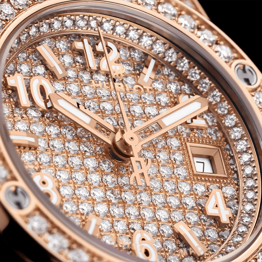Hublot Big Bang One Click King Gold Full Pavé 33mm - 485.OX.9000.RX.1604 - #2