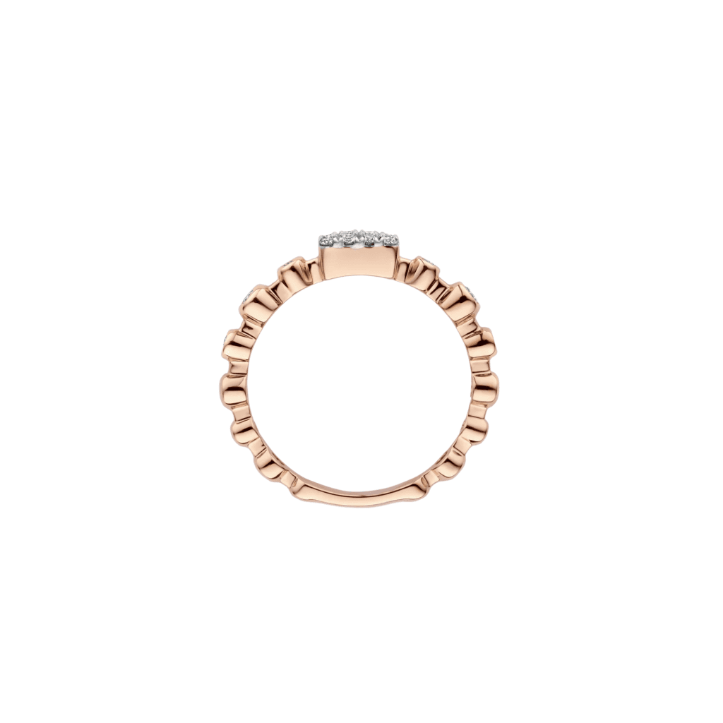 Tirisi Jewelry Venice Exclusive ring roodgoud met diamant - TR9805D(2P) - #3