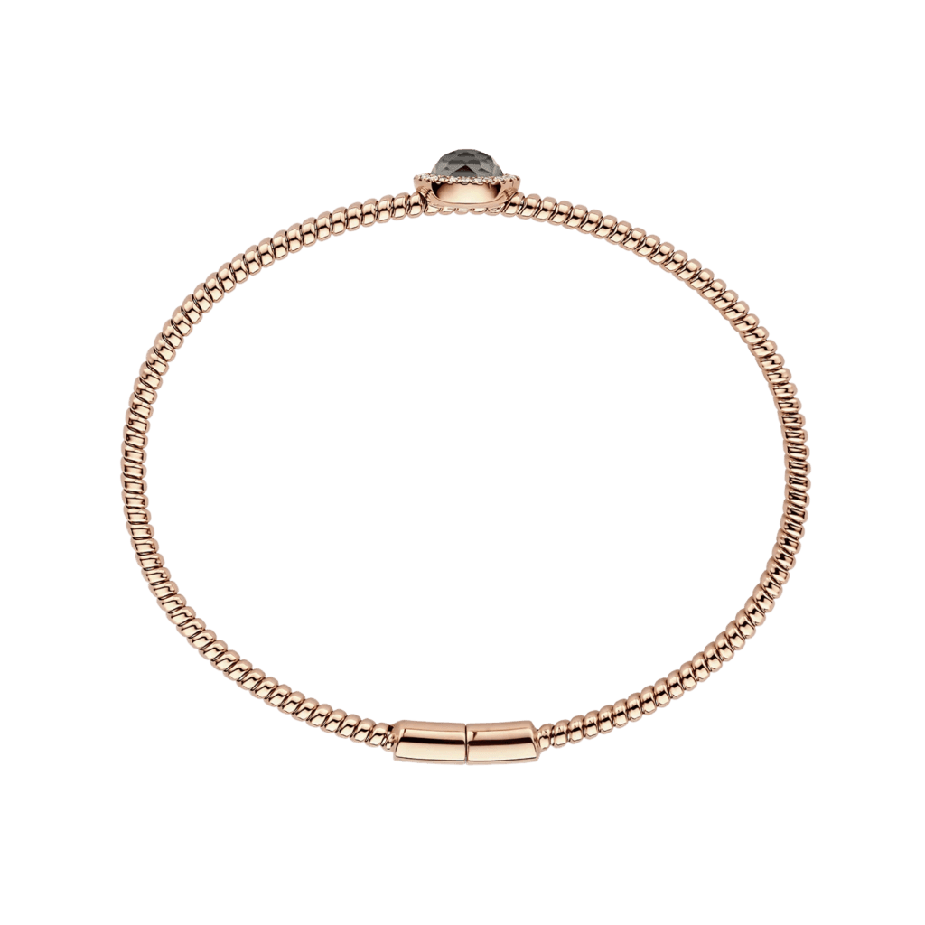 Tirisi Jewelry Milano Sweeties armband roodgoud met diamant - TB2208HMP - #2