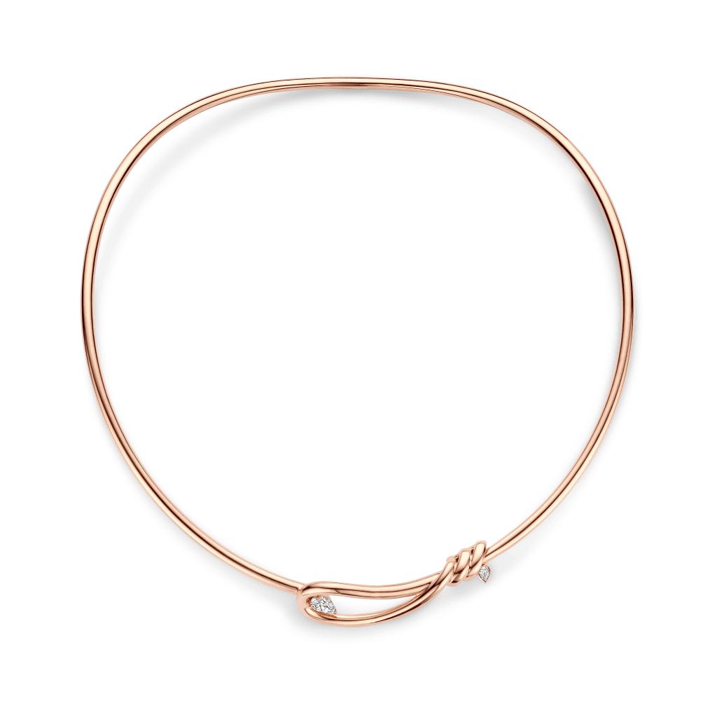 Schaap en Citroen Diamonds collier roodgoud met diamant - #3