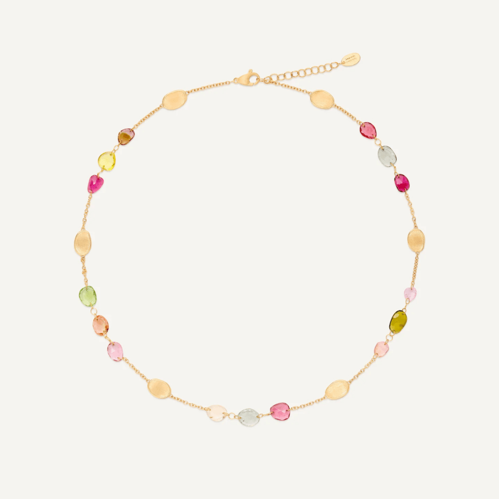 Marco Bicego Lunaria collier geelgoud met toermalijn - CB2867-TM01 - #3