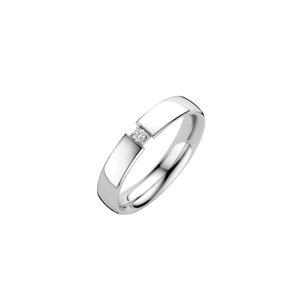 Trouwring Classic Love Collection witgoud - 241630 - #1