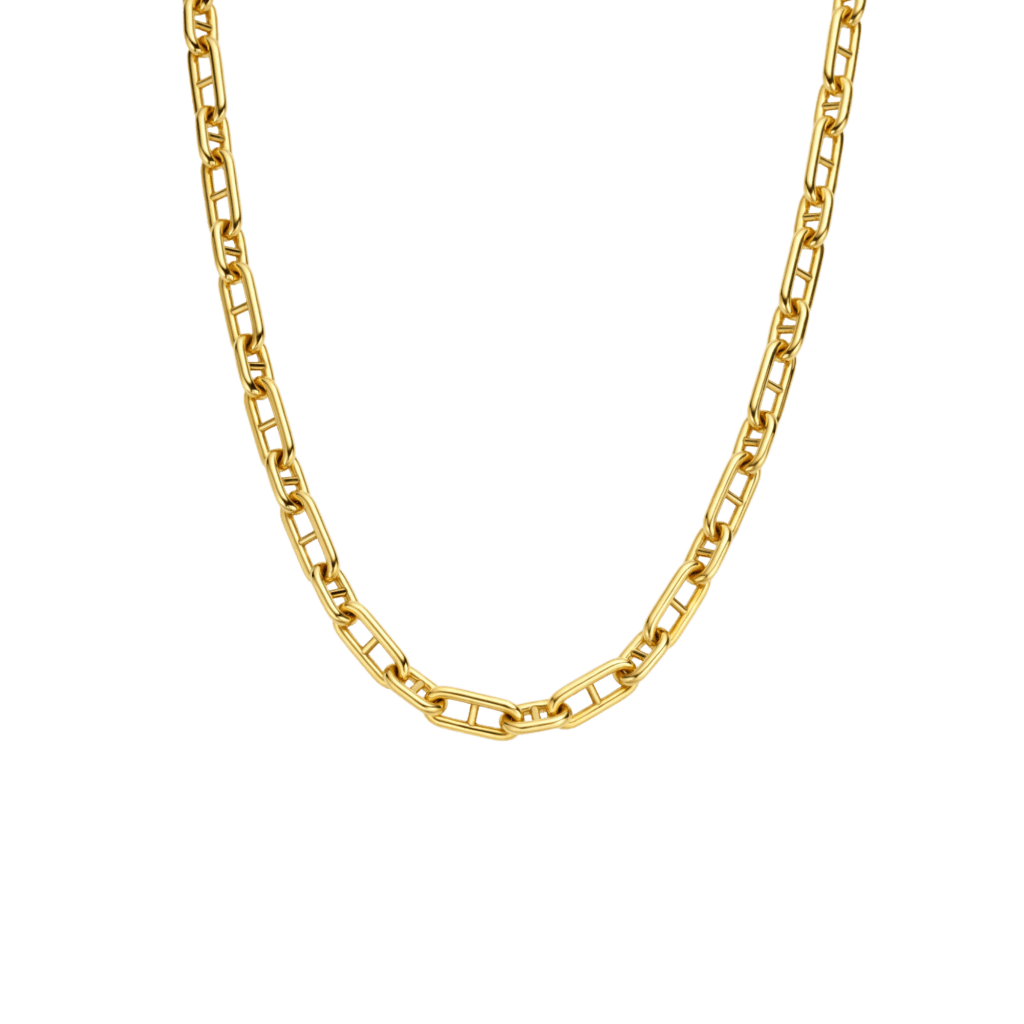Schaap en Citroen Essentials collier geelgoud met amethist - #1