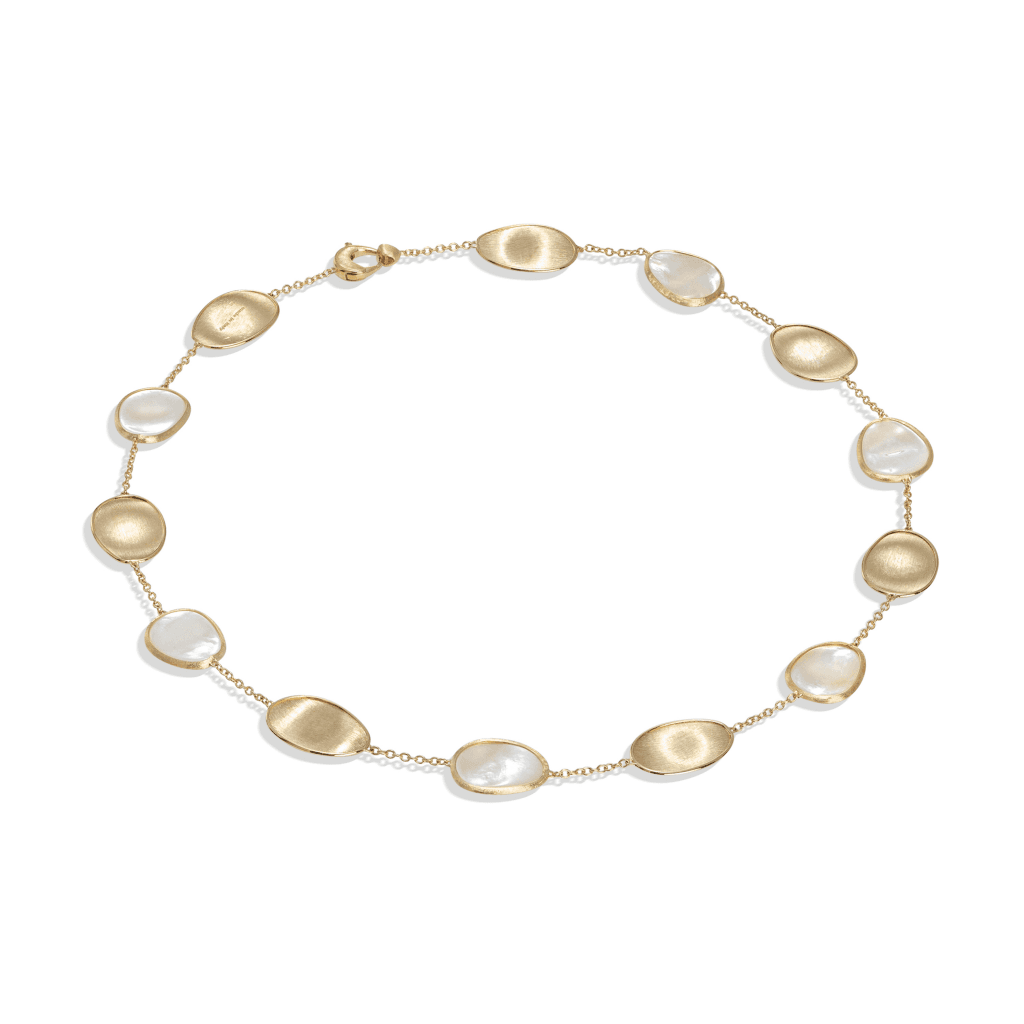 Marco Bicego Lunaria collier geelgoud met parelmoer - CB2099-MPW - #1