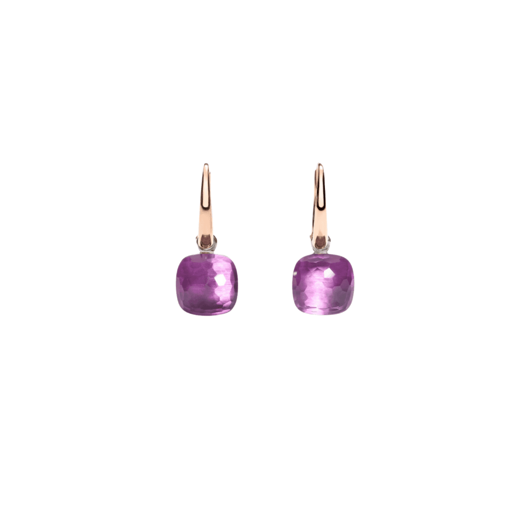 Pomellato Nudo Petit oorsieraad roodgoud met amethist - POB2010 O6000 000OI - #2