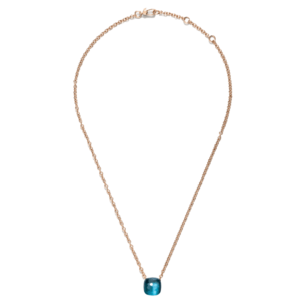 Pomellato Nudo collier roodgoud met london topaas - PCB601D O6000 000TL - #3