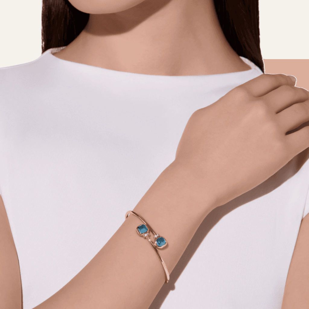 Pomellato Nudo Mini armband roodgoud met diamant - PBC5020 O6WHR DB0TL - #6