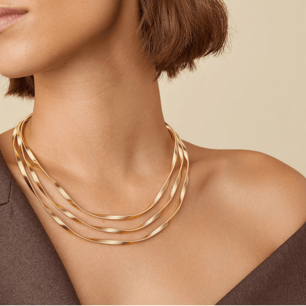 Marco Bicego Marrakech Supreme collier geelgoud - CG742 - #4
