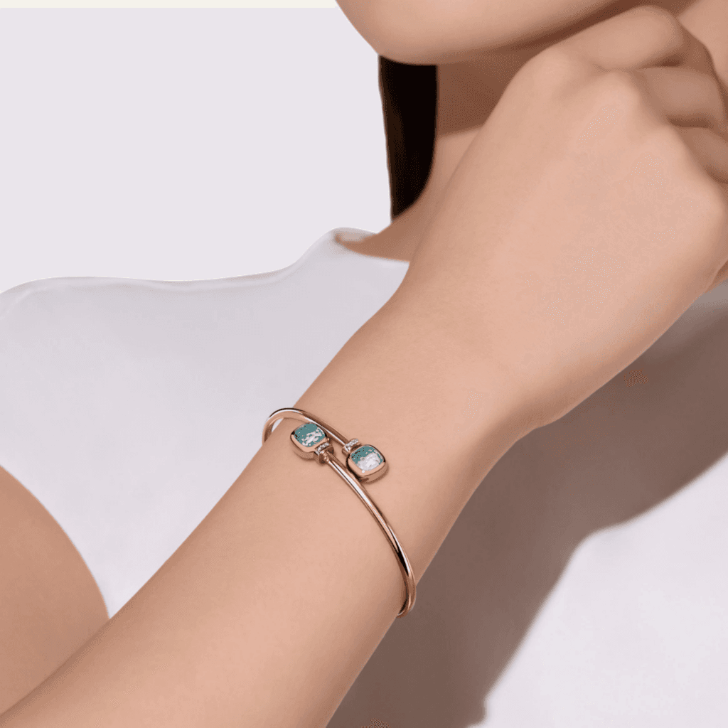 Pomellato Nudo Mini armband roodgoud met diamant - PBC5020 O6WHR DB0YY - #6