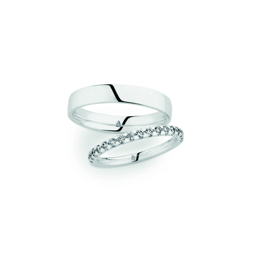 Trouwring Classic Love Collection witgoud - 280153 - #3