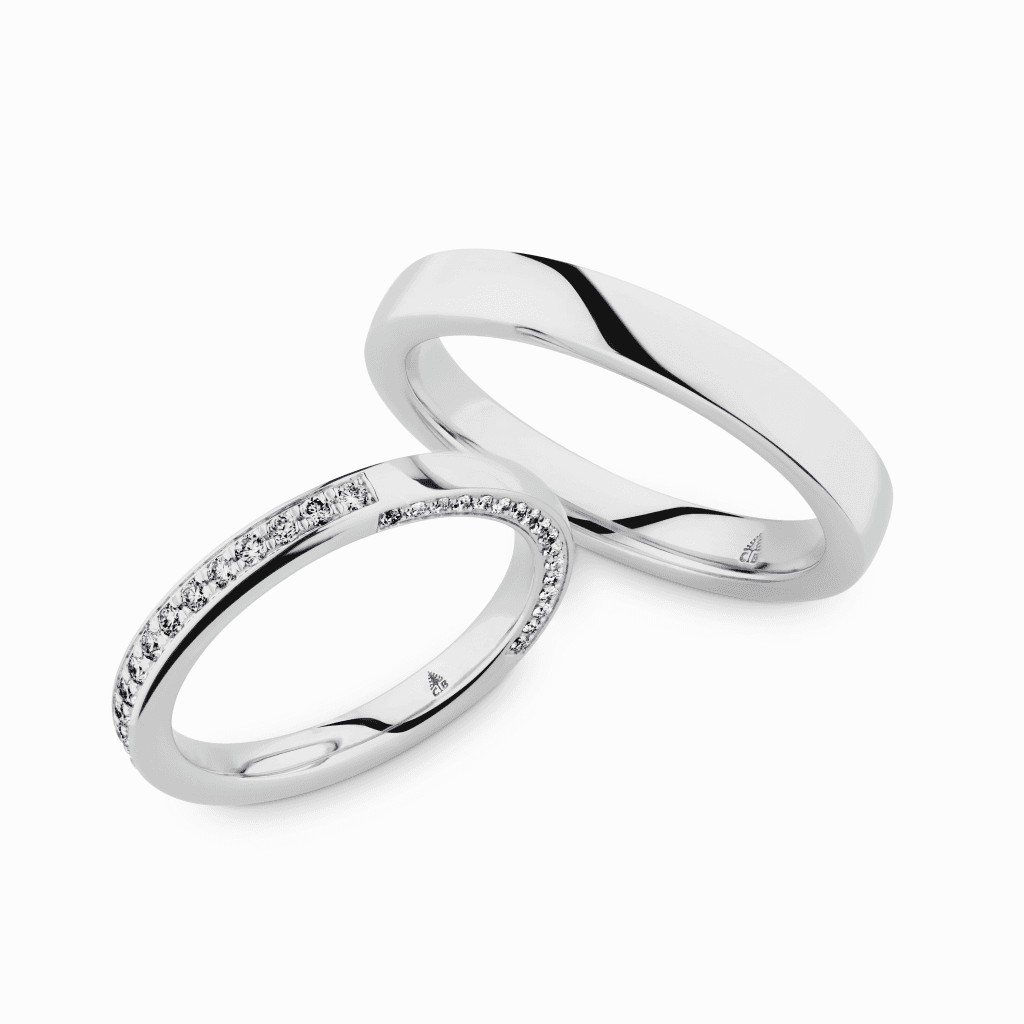 Trouwring Classic Love Collection witgoud - 280187 - #2