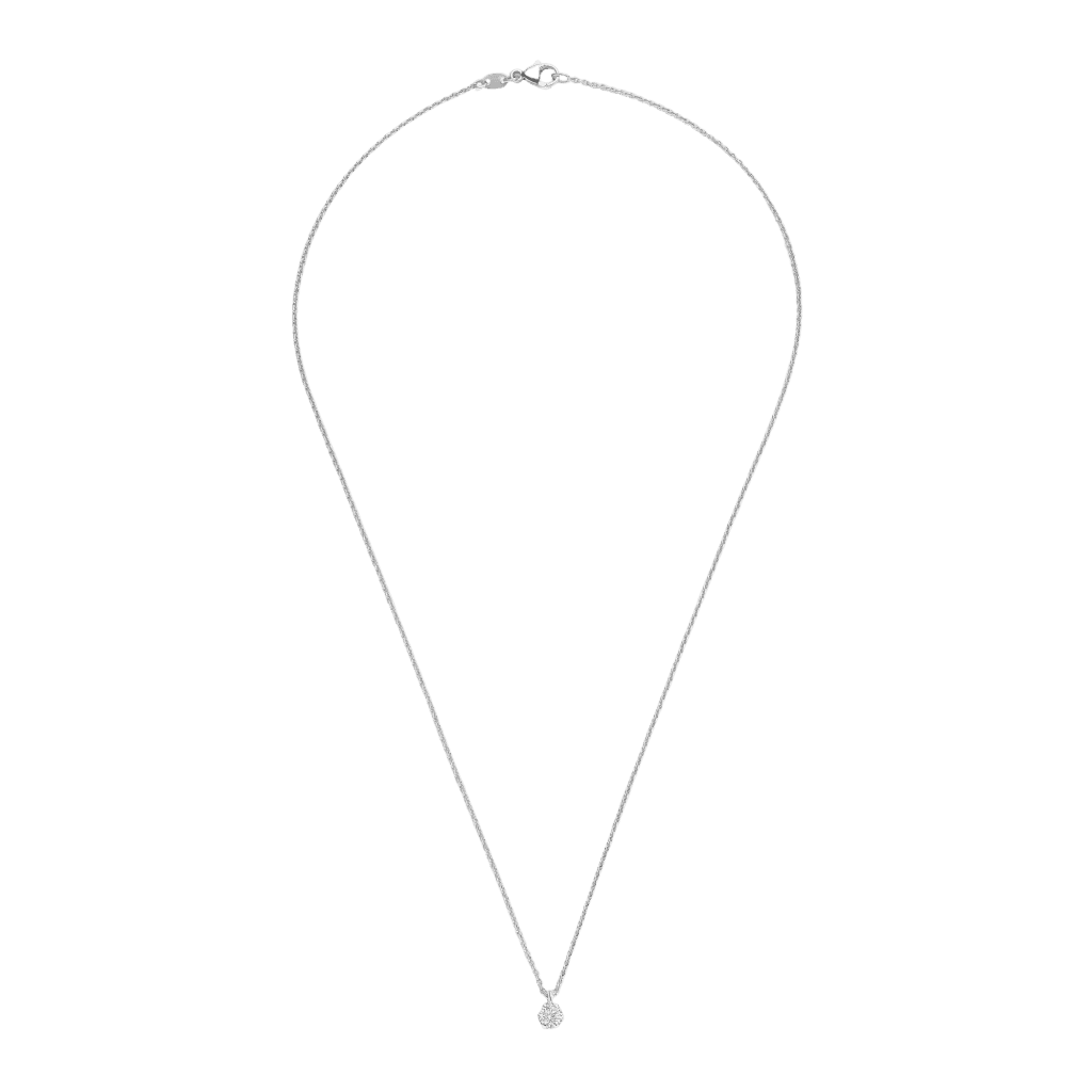 Schaap en Citroen Diamonds collier witgoud met diamant - #2