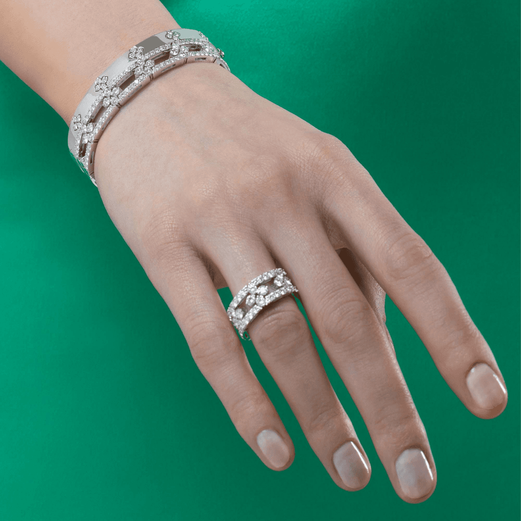 Roberto Coin Love in Verona ring witgoud met diamant - ADR888RI2240 - #3