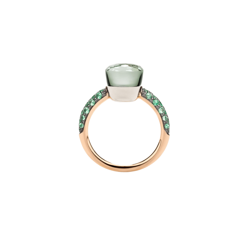 Pomellato Nudo Petit ring roodgoud met malachiet - PAC3000 O6BKR TZMPA - #3