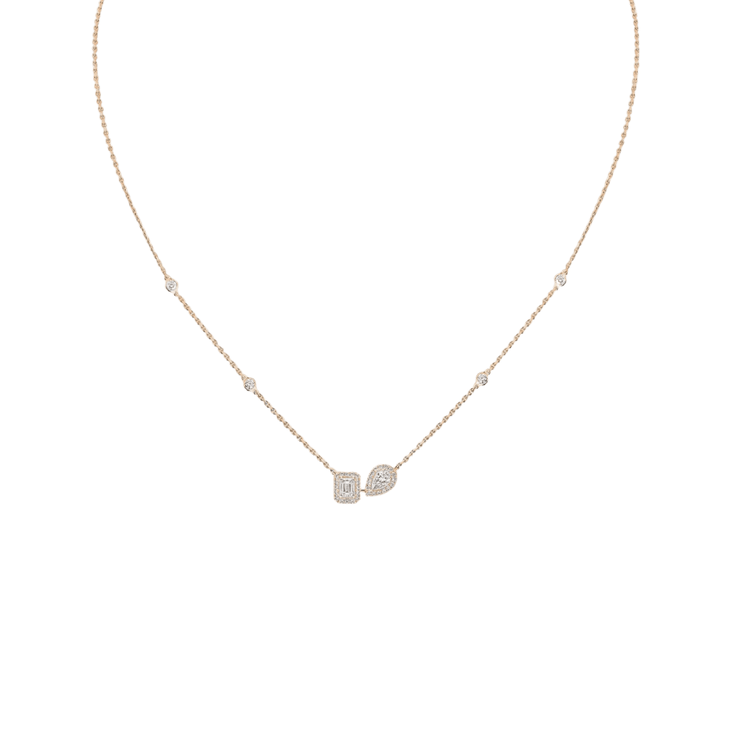 Messika My Twin collier roodgoud - 14534-PG - #1