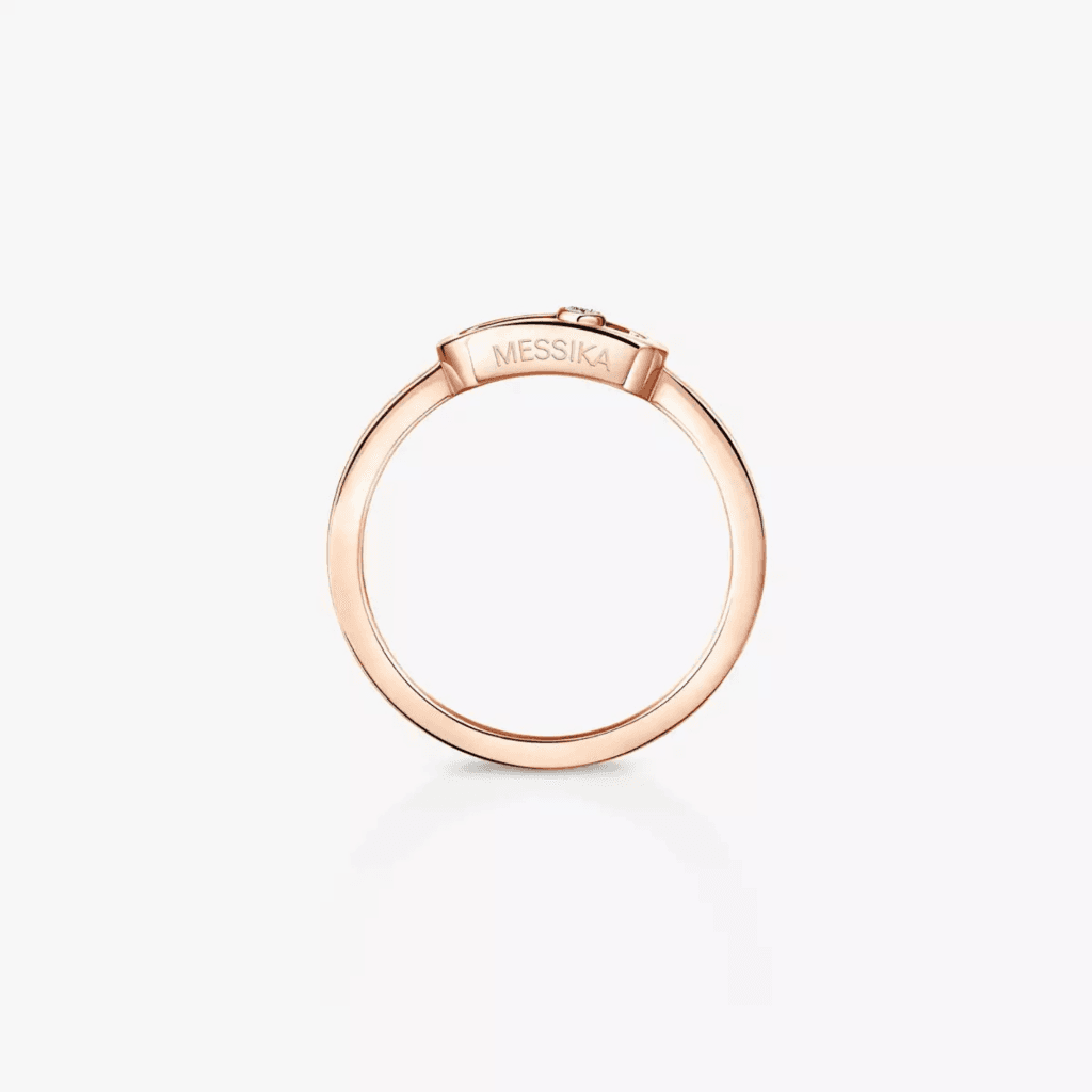 Messika Move Uno ring roodgoud met diamant - 10055-PG - #3