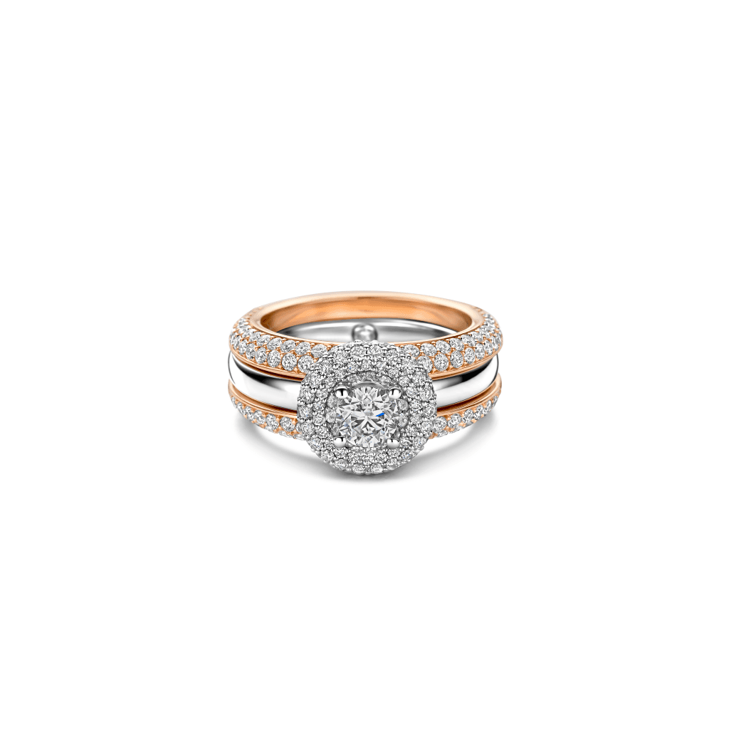 Schaap en Citroen Diamonds ring witgoud met diamant - #11